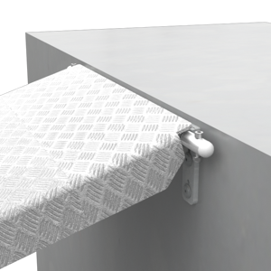 Gångjärn landgång landsida