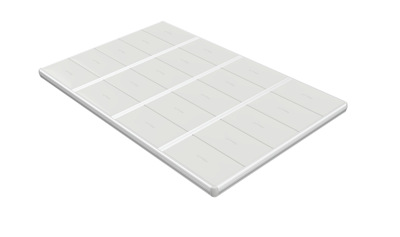 EasyFloat flytbrygga i storleken 4,8x3,0 m