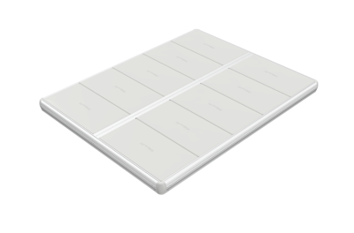 EasyFloat flytbrygga med måtten 2,4 × 3,0 meter, idealisk för bad, rodd och kajak/paddling